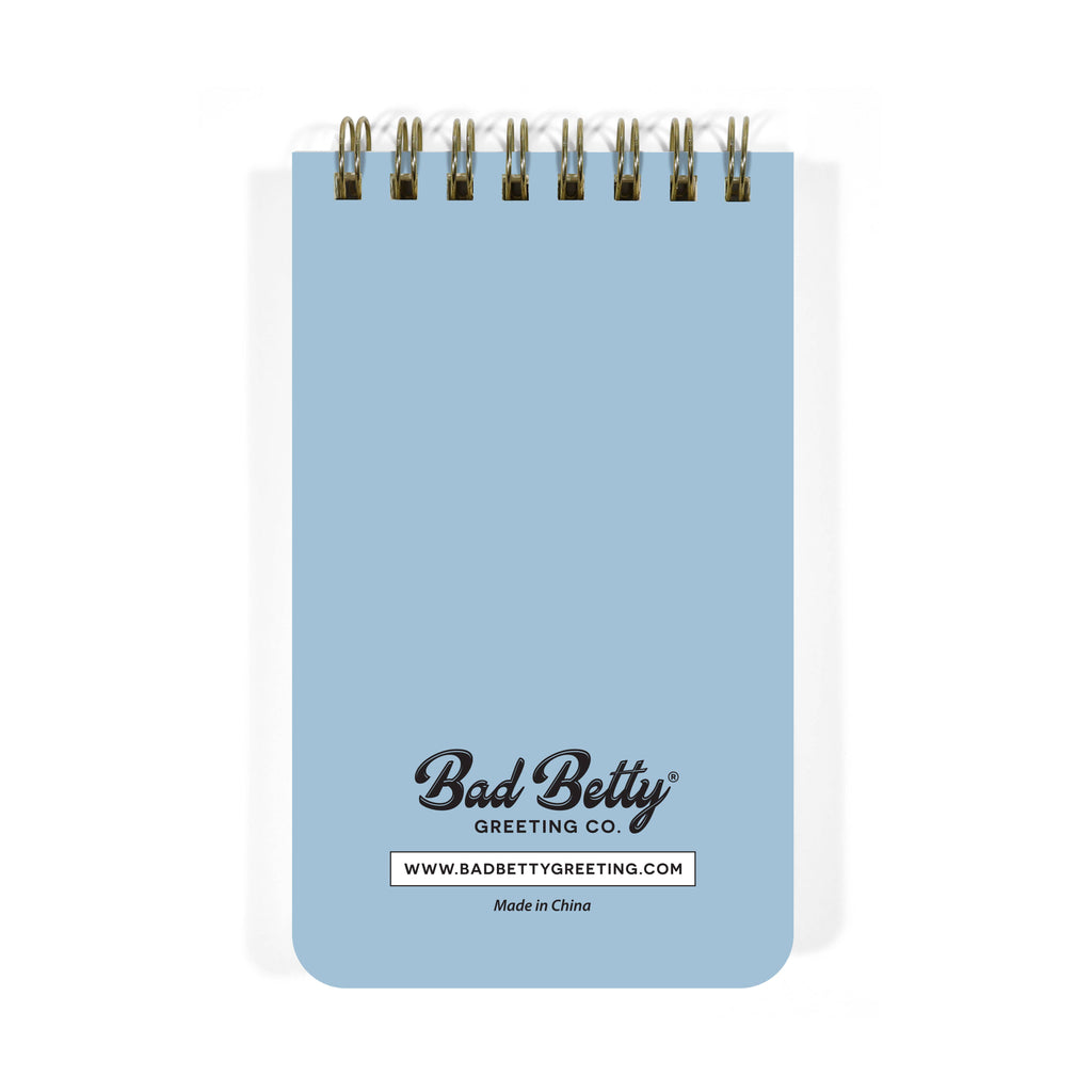 Business Bullshit - Funny 3x5 Spiral Memo Notepad