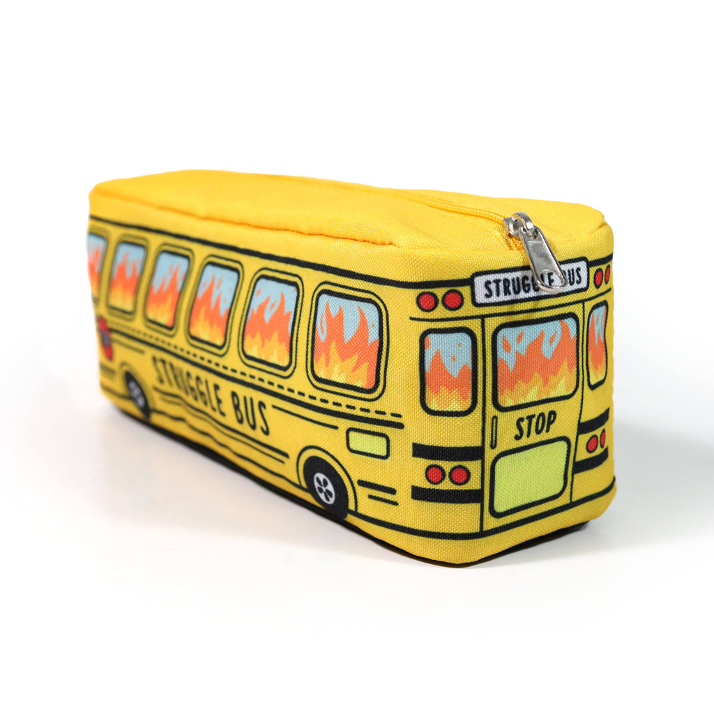 Struggle Bus - Funny Pencil Case Zipper Pouch