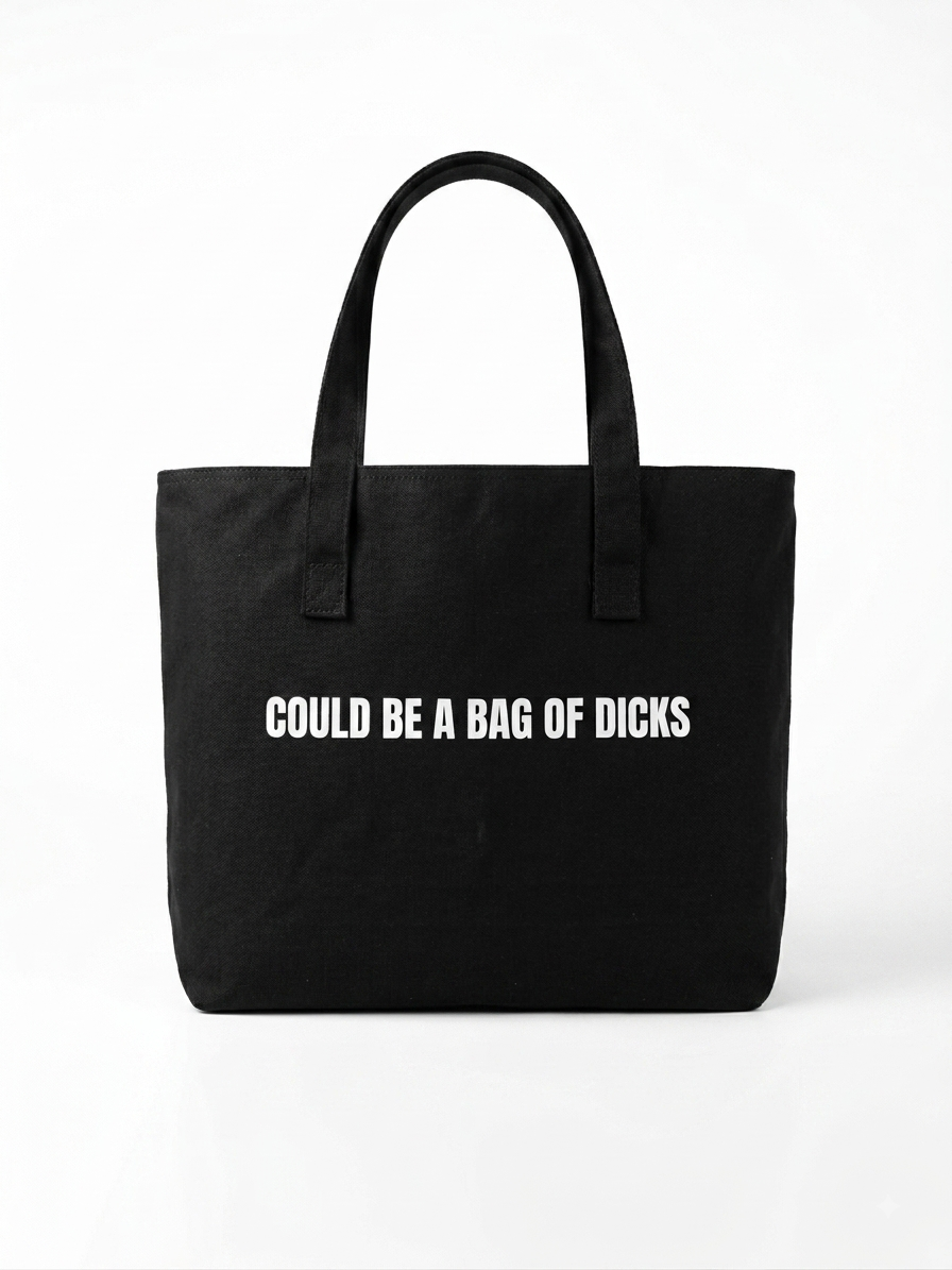 The "Keep 'Em Guessing" Heavyweight Canvas Tote